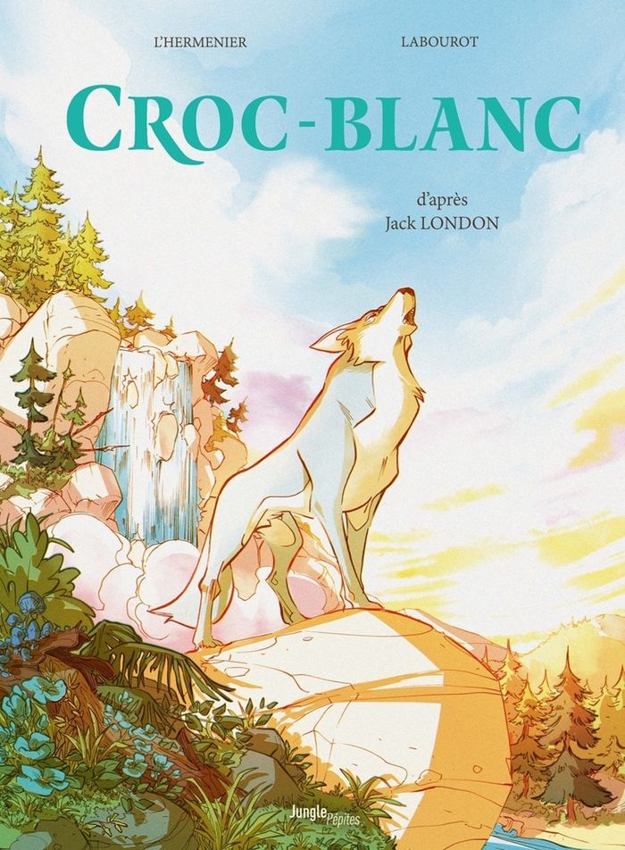 Couverture du livre « CROC-BLANC » de L'Hermenier/london, librairie Les Contes Infusés à Corte
