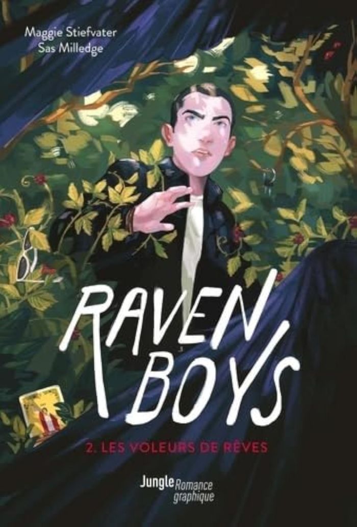 Couverture du livre « RAVEN BOYS - TOME 2 LES VOLEURS DE REVES - VOL02 », librairie Les Contes Infusés à Corte