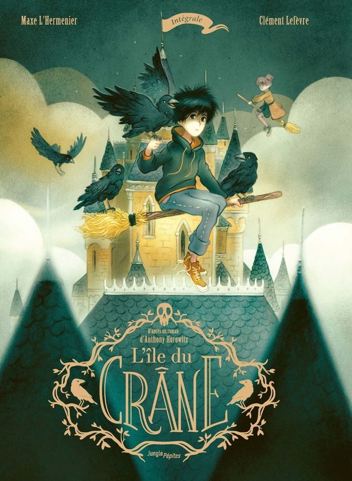 Couverture du livre « L'île du crâne : intégrale » de Maxe L'Hermenier, librairie Les Contes Infusés à Corte