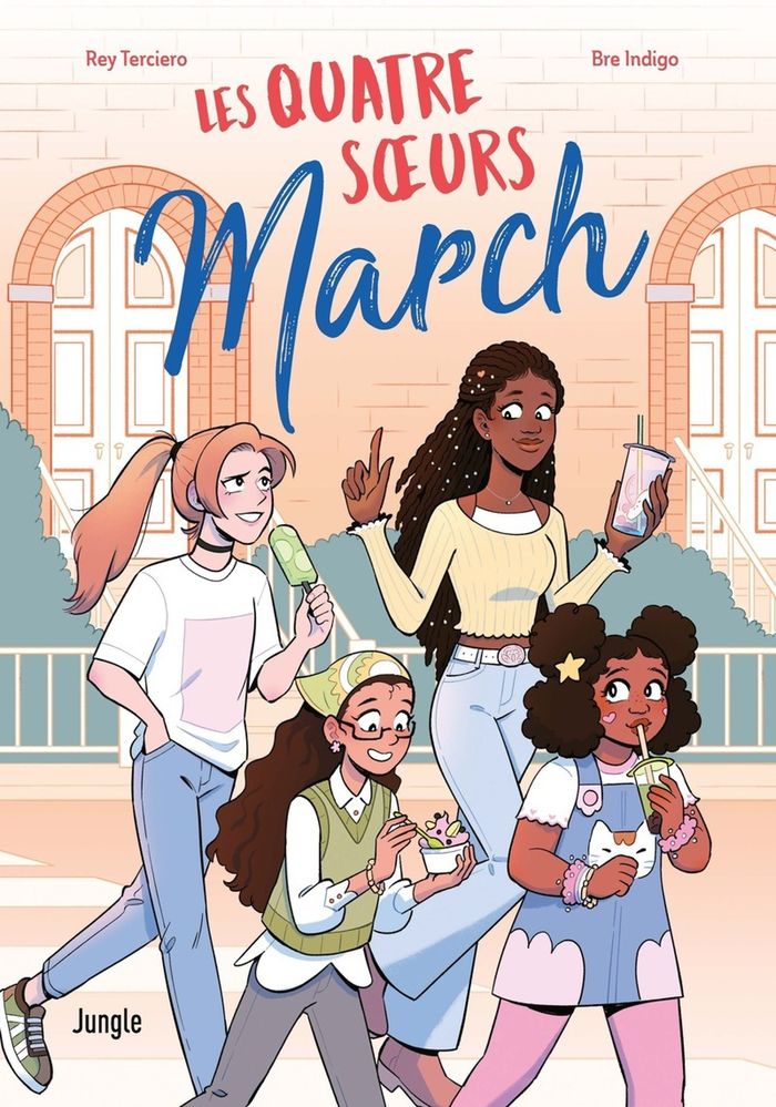 Couverture du livre « Les quatres soeurs March » de Rey TERCIERO, librairie Les Contes Infusés à Corte