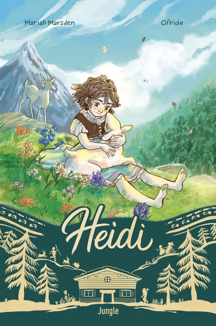 Couverture du livre « HEIDI » de Marsden/offride, librairie Les Contes Infusés à Corte