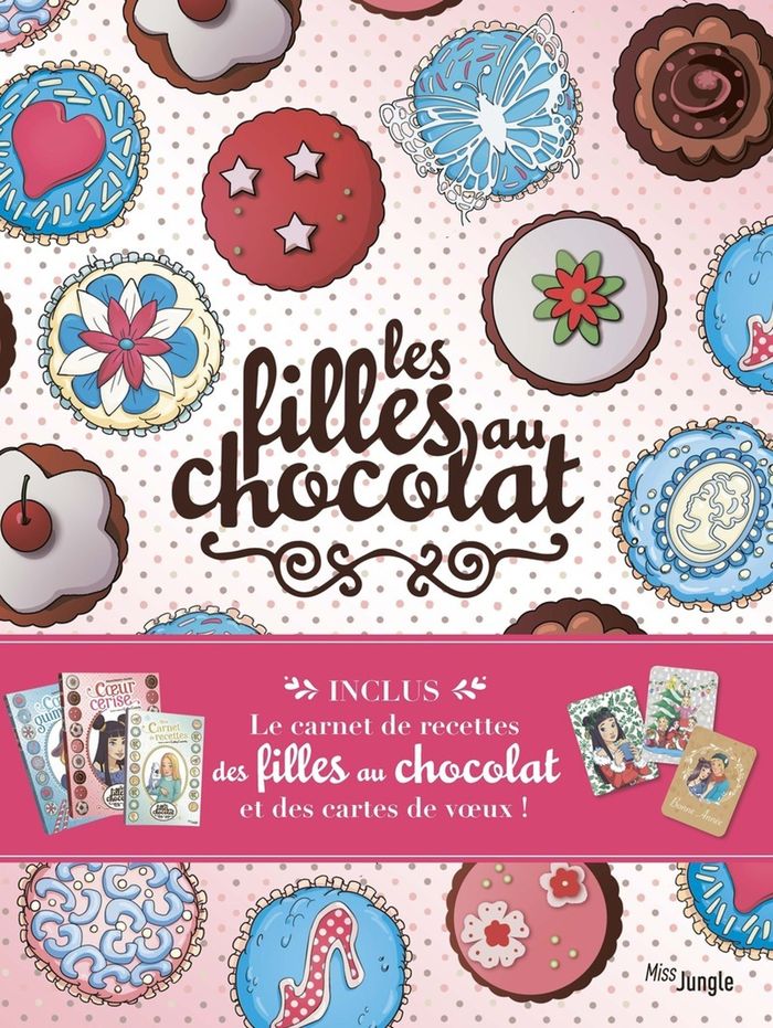 Couverture du livre « COFFRET LES FILLES AU CHOCOLAT T1 + T2 » de Grisseaux/drac, librairie Les Contes Infusés à Corte