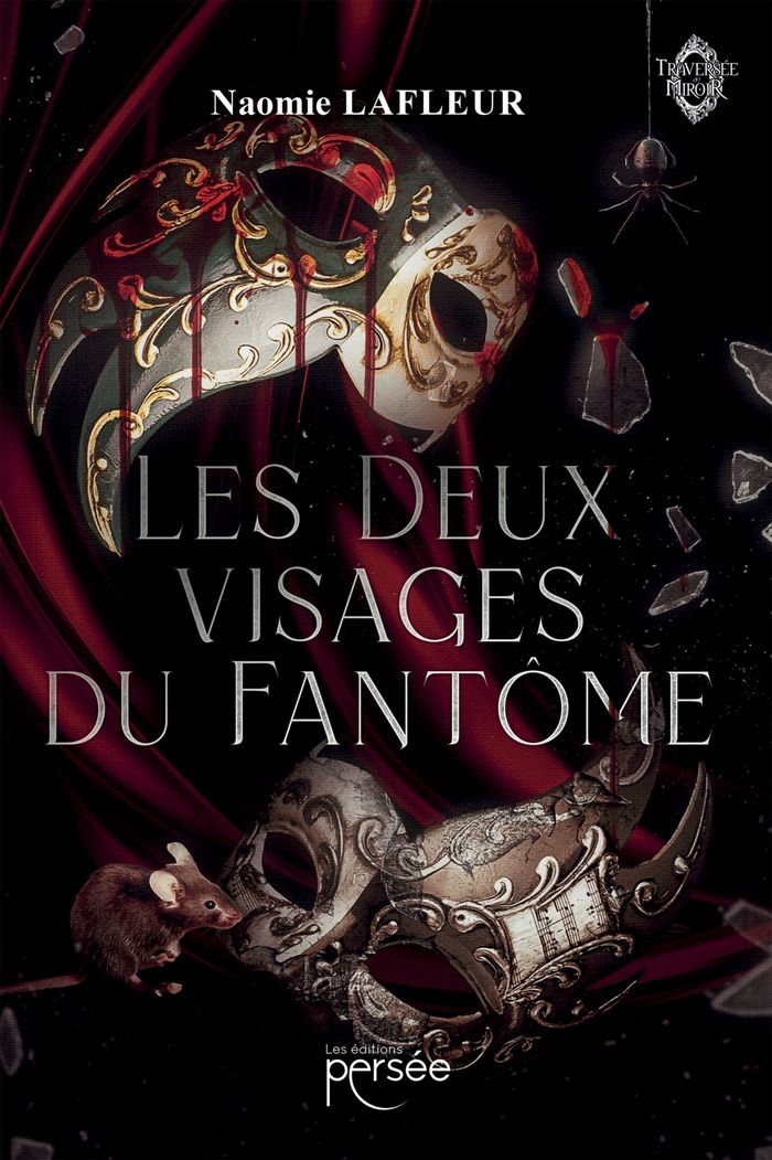 Couverture du livre « Les deux visages du fantôme » de Naomie Lafleur, librairie Les Contes Infusés à Corte