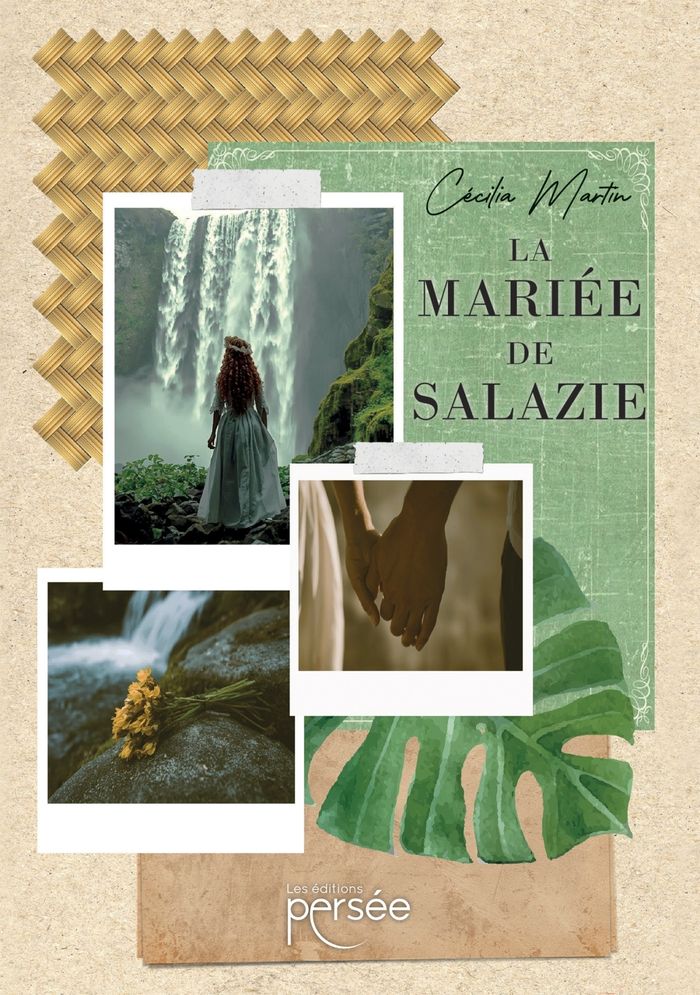 Couverture du livre « La mariée de Salazie : roman » de Cécilia Martin, librairie Les Contes Infusés à Corte