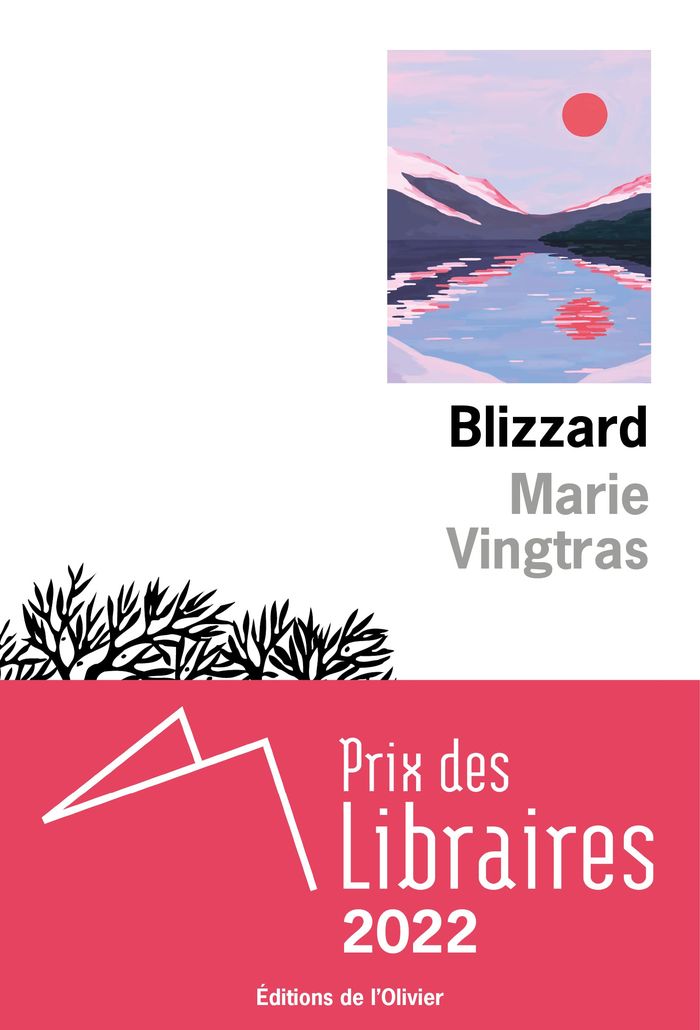 Couverture du livre « Blizzard » de Marie Vingtras, librairie Les Contes Infusés à Corte