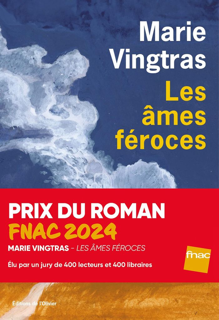 Couverture du livre « Les âmes féroces » de Marie Vingtras, librairie Les Contes Infusés à Corte