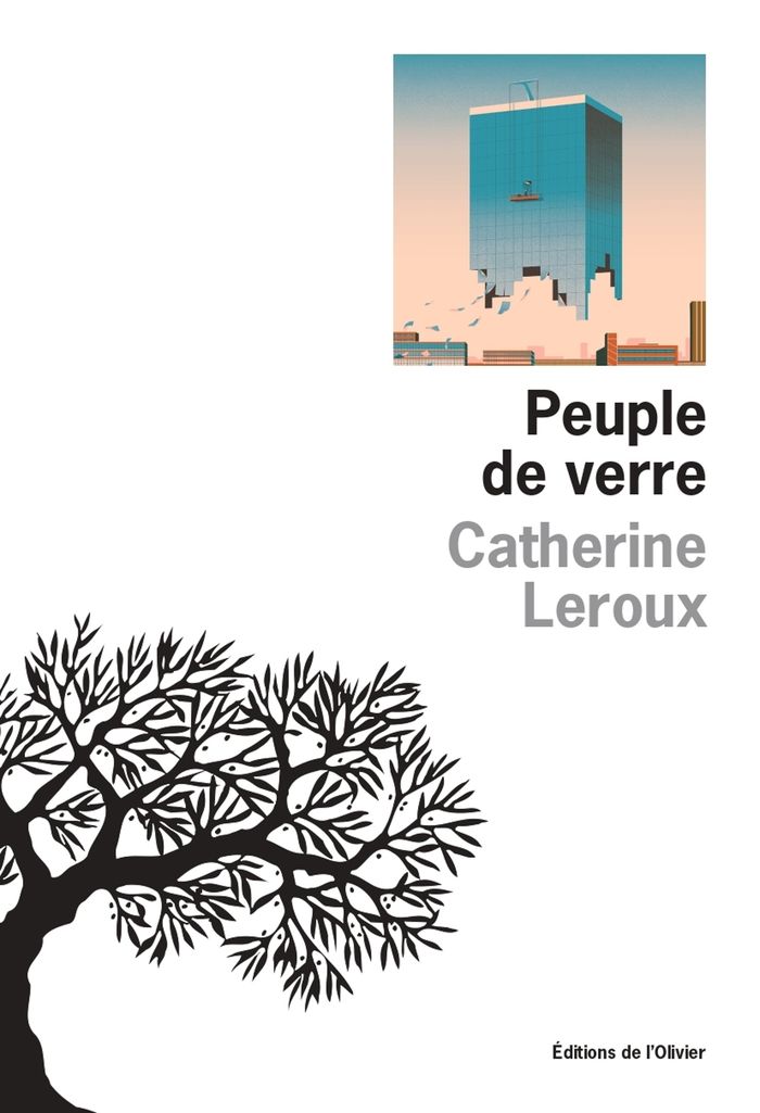 Couverture du livre « Peuple de verre », librairie Les Contes Infusés à Corte