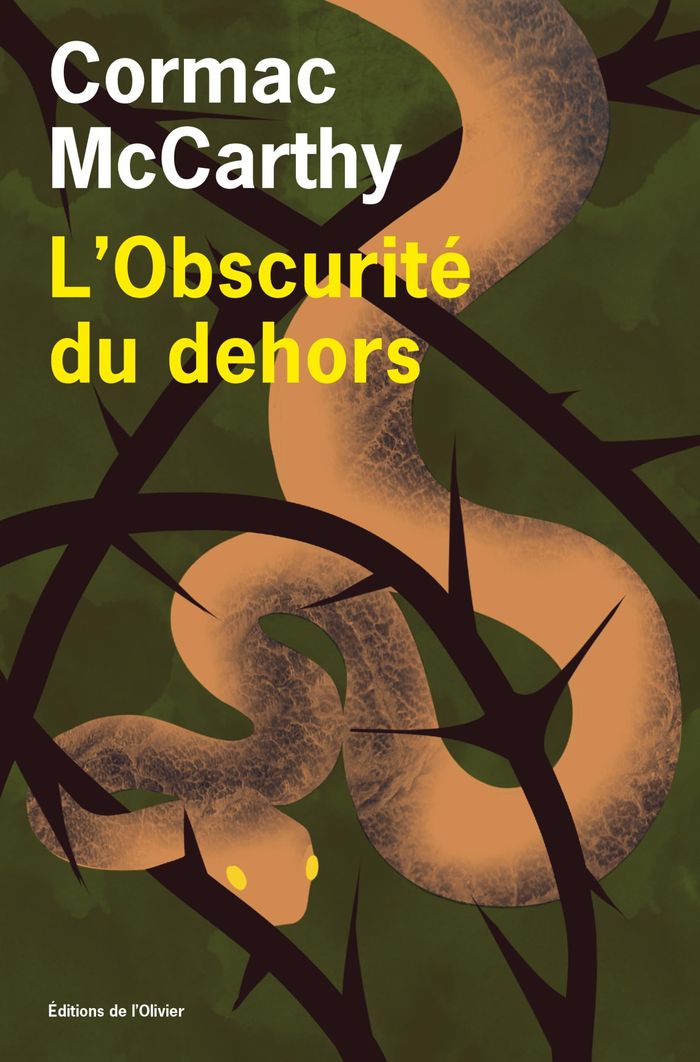 Couverture du livre « L'OBSCURITE DU DEHORS - NOUVELLE EDITION » de Cormac Mccarthy, librairie Les Contes Infusés à Corte