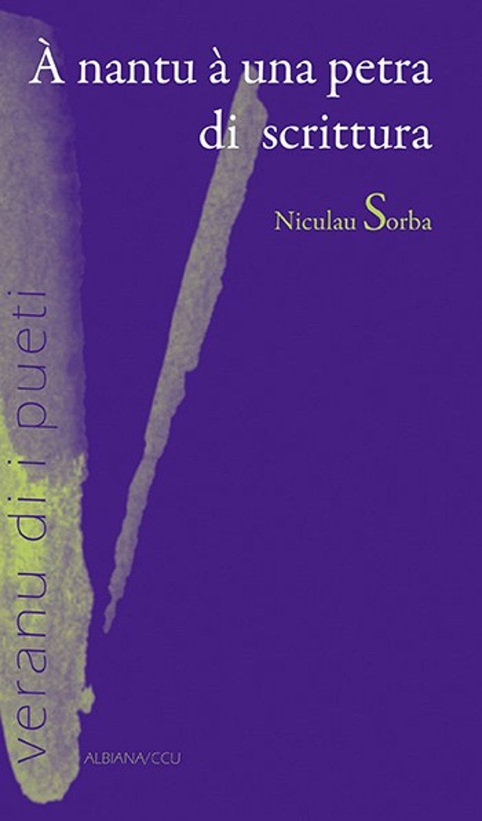 Couverture du livre « A NANTU A UNA PETRA DI SCRITTURA » de S. Niculau, librairie Les Contes Infusés à Corte
