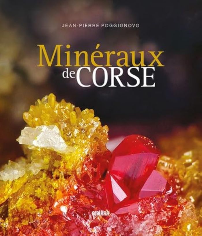 Couverture du livre « MINERAUX DE CORSE », librairie Les Contes Infusés à Corte