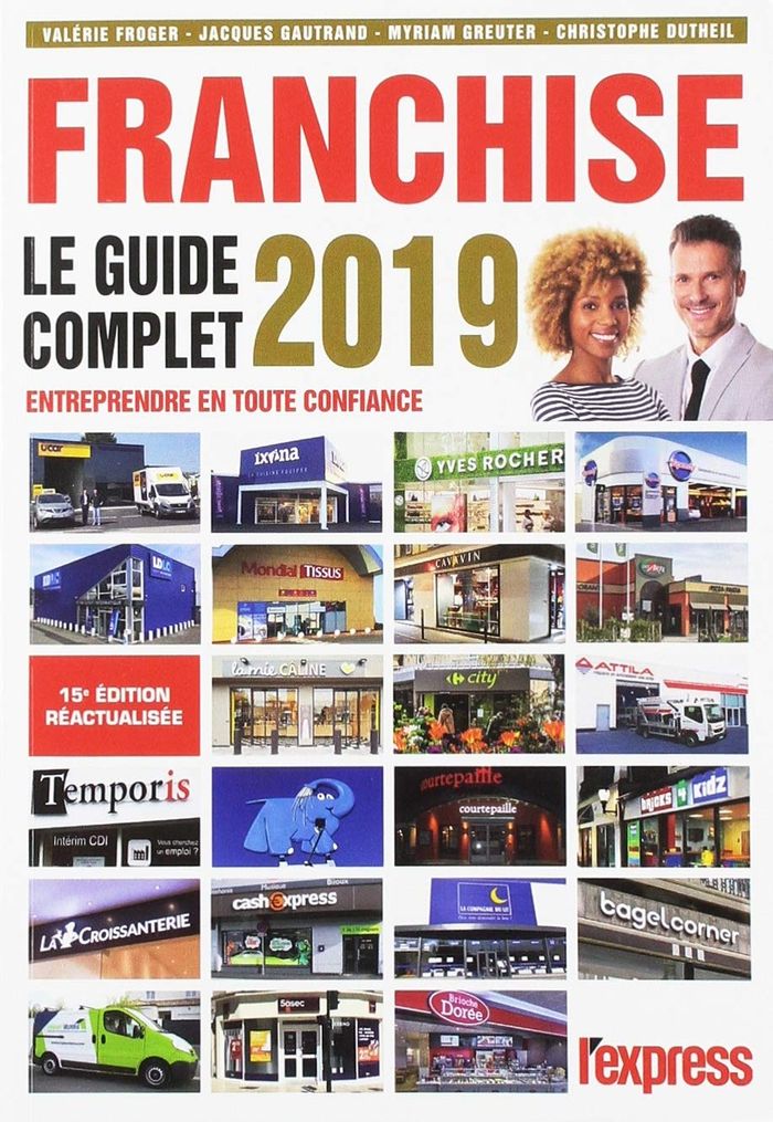 Couverture du livre « FRANCHISE LE GUIDE COMPLET 2019 », librairie Les Contes Infusés à Corte