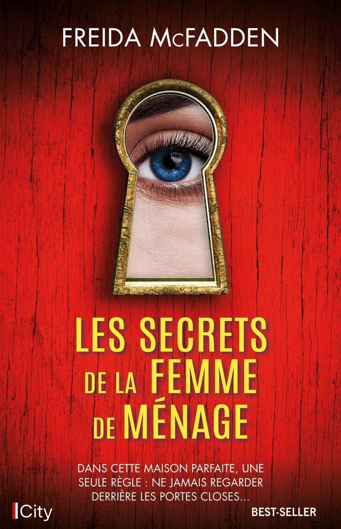 Couverture du livre « Les secrets de la femme de ménage » de Freida McFadden, librairie Les Contes Infusés à Corte