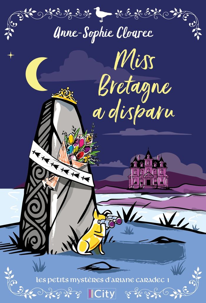 Couverture du livre « Les petits mystères d'ariane caradec » de Anne-Sophie Cloarec, librairie Les Contes Infusés à Corte