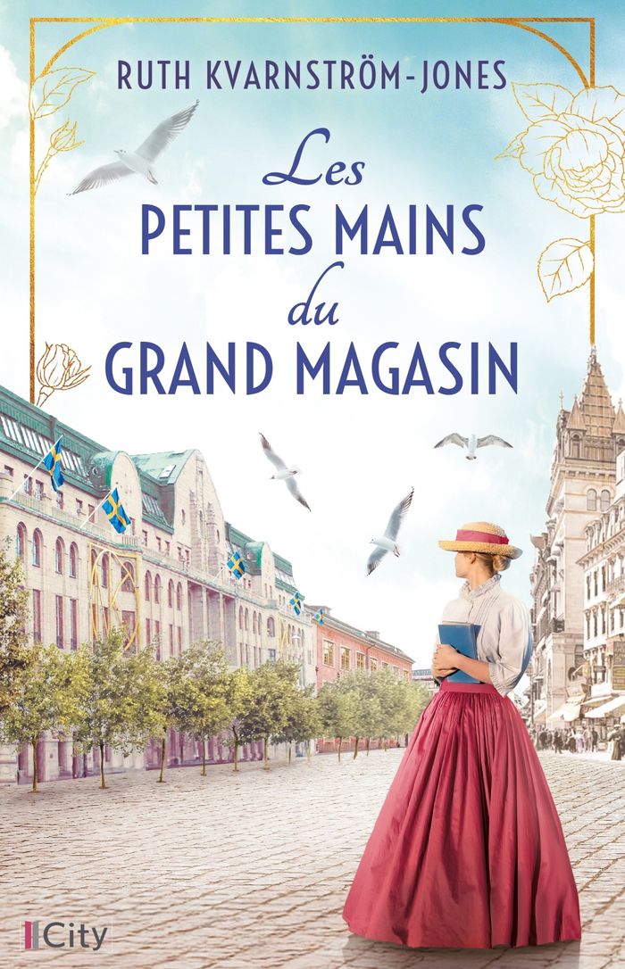 Couverture du livre « Les petites mains du grand magasin » de Ruth Kvarnström-Jones, librairie Les Contes Infusés à Corte