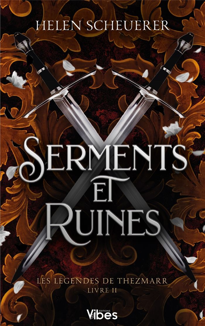 Couverture du livre « Serments et ruines » de Helen Scheuerer, librairie Les Contes Infusés à Corte