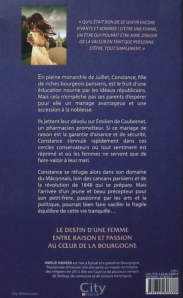 Quatrième de couverture de « Le vent des secrets »