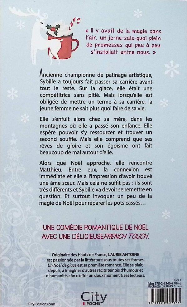 Quatrième de couverture de « Un Noël de glace »