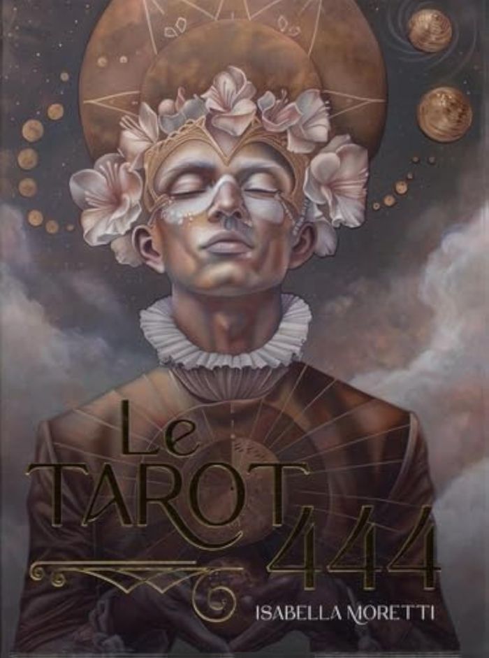 Couverture du livre « Le tarot 444 », librairie Les Contes Infusés à Corte