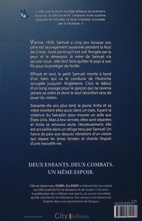 Quatrième de couverture de « Seul le vent connaît mon nom »
