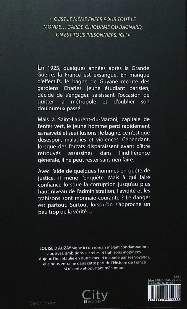 Quatrième de couverture de « Les oubliés de l'enfer vert »