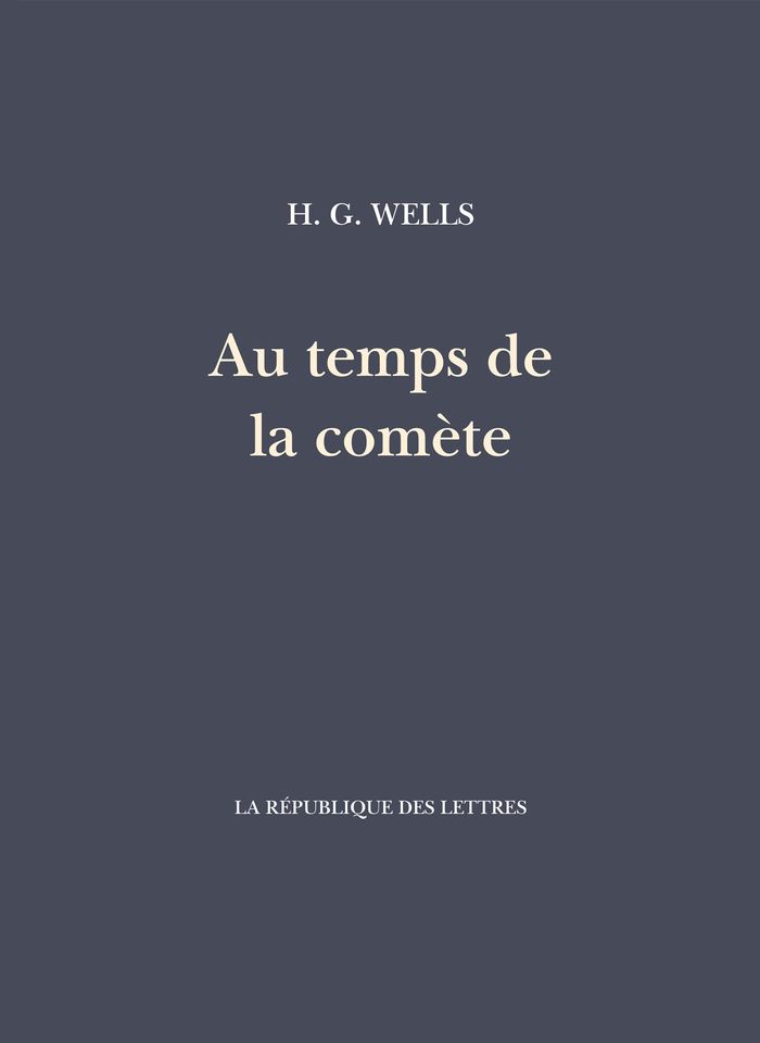 Couverture du livre « Au temps de la comète », librairie Les Contes Infusés à Corte