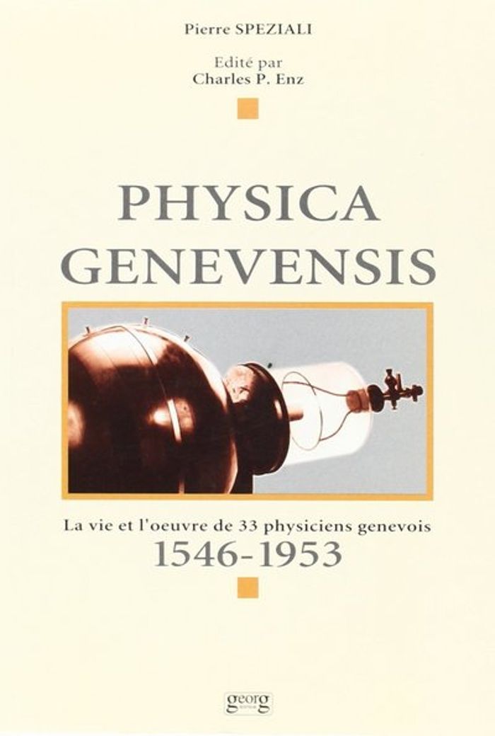 Couverture du livre « PHYSICA GENEVENSIS », librairie Les Contes Infusés à Corte