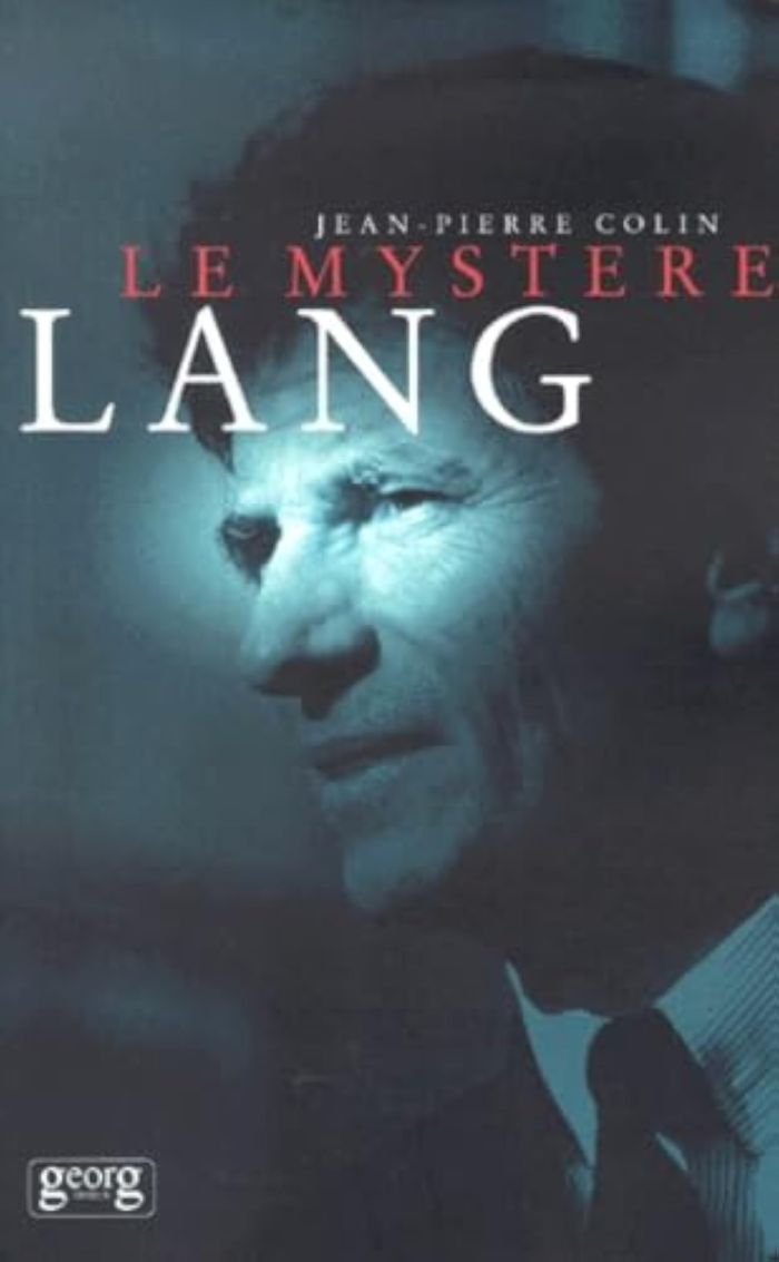 Couverture du livre « LE MYSTERE LANG » de Colin/jean-Pier, librairie Les Contes Infusés à Corte