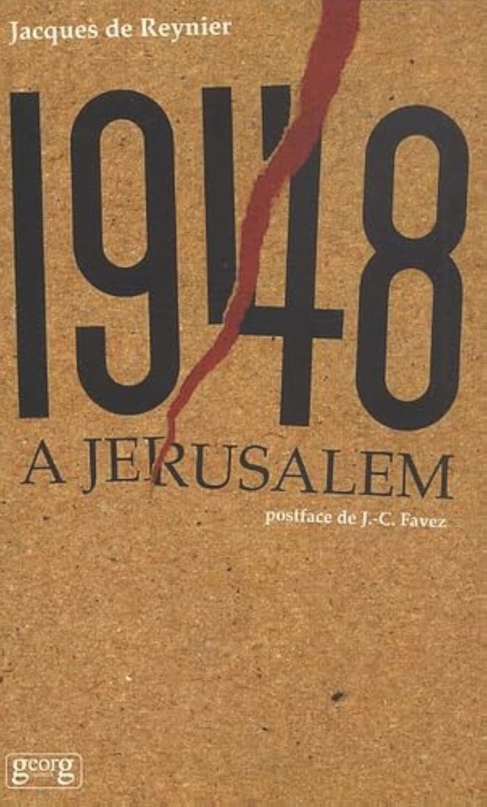 Couverture du livre « 1948 A JERUSALEM », librairie Les Contes Infusés à Corte