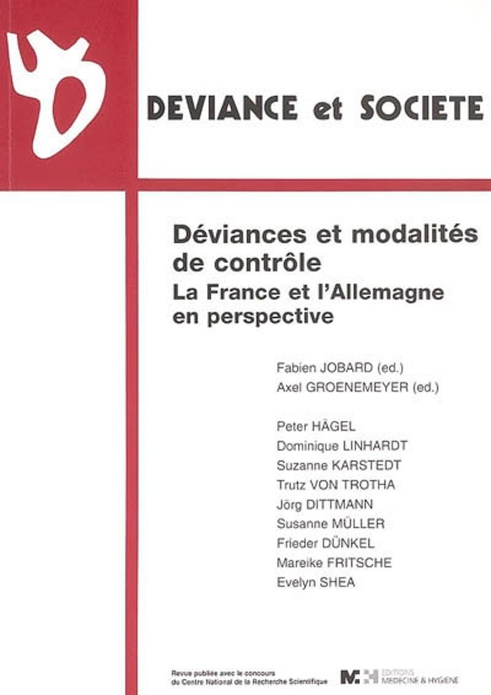 Couverture du livre « DEVIANCES ET MODALITES DE CONTROLE », librairie Les Contes Infusés à Corte