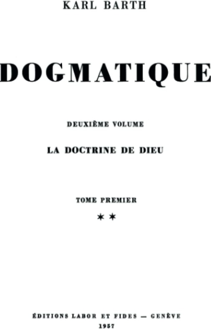 Couverture du livre « DOGMATIQUE, TOME 7 - LA DOCTRINE DE DIEU », librairie Les Contes Infusés à Corte