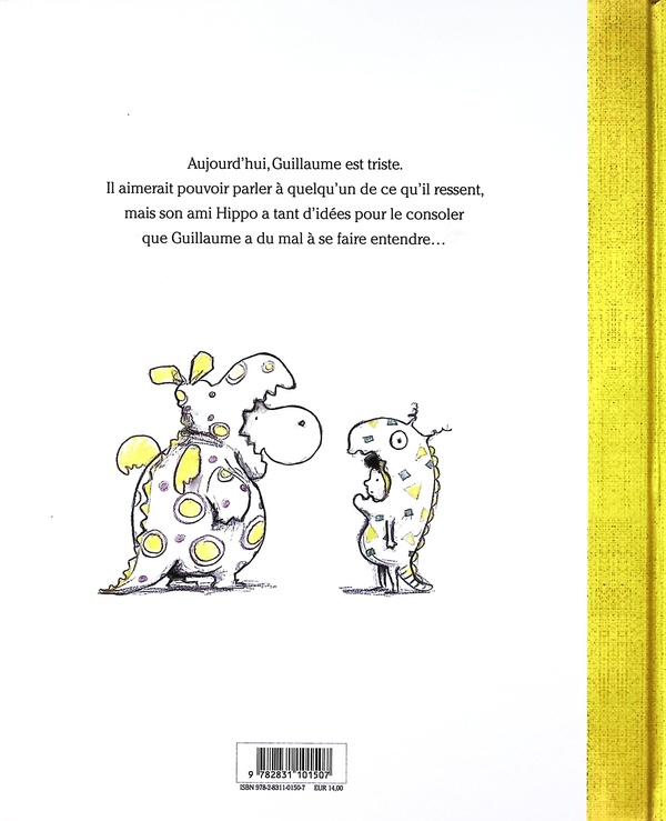Quatrième de couverture de « Écoute-moi, Hippo ! »