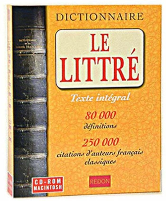 Couverture du livre « LE LITTRE DICTIONNAIRE DE LA LANGUE FRANCAISE CD ROM MAC » de Collectif, librairie Les Contes Infusés à Corte