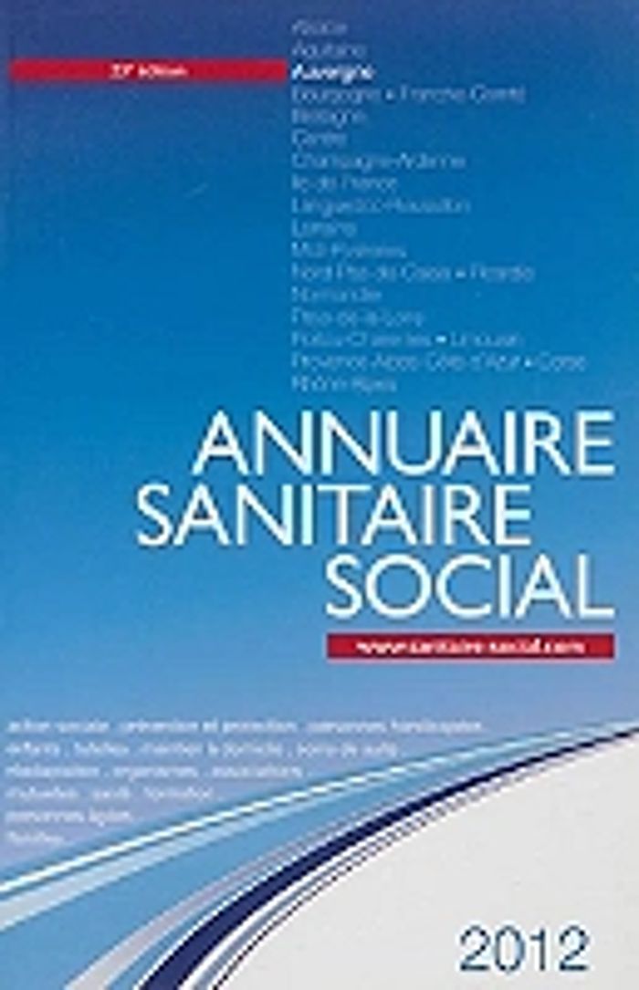 Couverture du livre « ASS AUVERGNE 2012 » de Collectif, librairie Les Contes Infusés à Corte