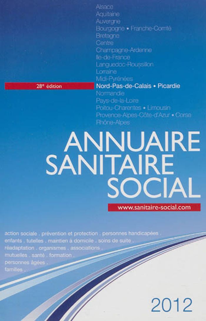 Couverture du livre « ASS NORD-PAS-DE-CALAIS / PICARDIE 2012 » de Collectif, librairie Les Contes Infusés à Corte