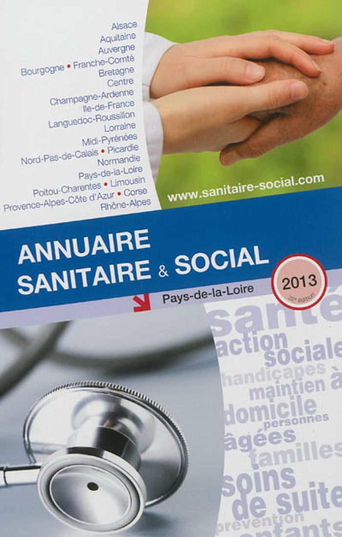 Couverture du livre « ASS PAYS DE LA LOIRE 2013 » de Collectif, librairie Les Contes Infusés à Corte