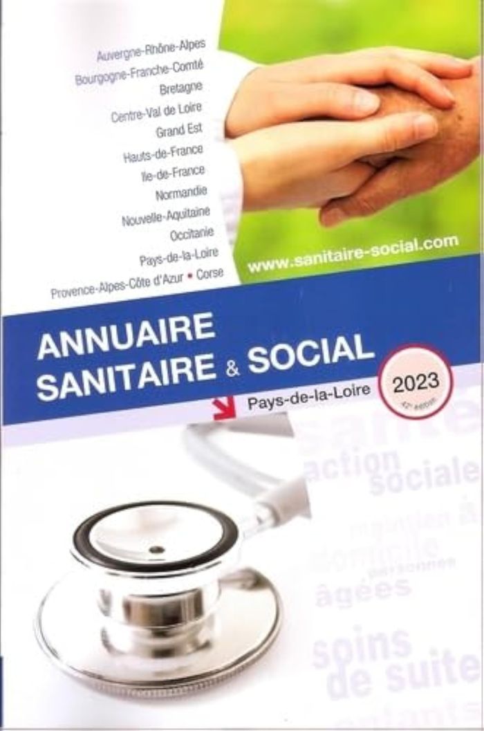 Couverture du livre « ANNUAIRE SANITAIRE ET SOCIAL PROVENCE-ALPES-COTE D'AZUR-CORSE 2023 » de Collectif, librairie Les Contes Infusés à Corte
