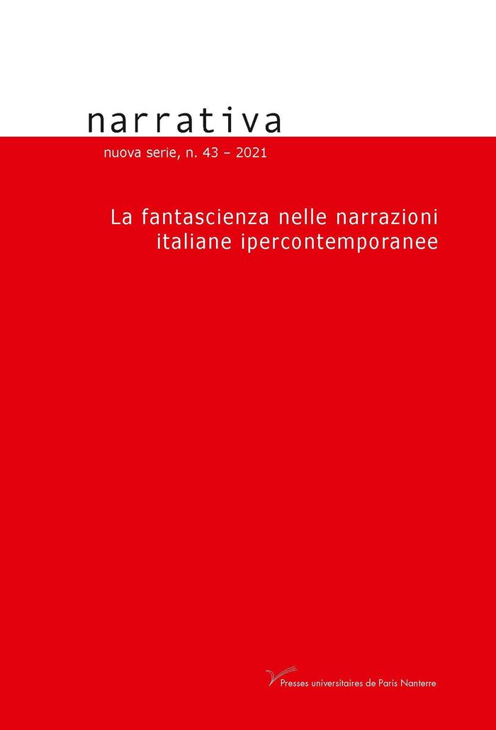 Couverture du livre « LA FANTASCIENZA NELLE NARRAZIONI ITALIANE IPERCONTEMPORANEE », librairie Les Contes Infusés à Corte