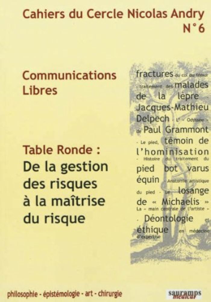 Couverture du livre « CAHIERS DU CERCLE NICOLAS ANDRY N6 » de Allieu, Coll, librairie Les Contes Infusés à Corte