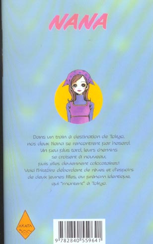 Quatrième de couverture de « NANA T02 - VOL02 »