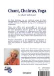 Quatrième de couverture de « Chant, chakras, yoga : la voix, reflet de soi »
