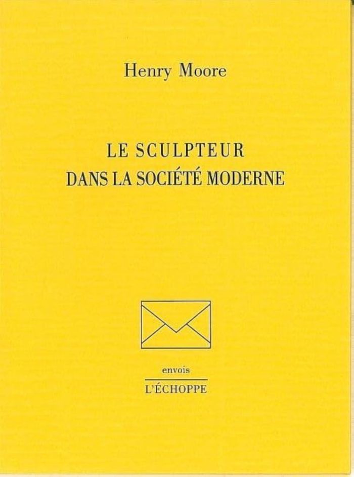 Couverture du livre « SCULPTEUR DANS LA SOCIETE MODERNE », librairie Les Contes Infusés à Corte