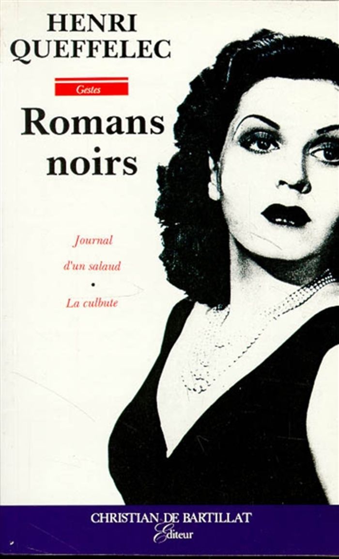 Couverture du livre « ROMANS NOIRS », librairie Les Contes Infusés à Corte