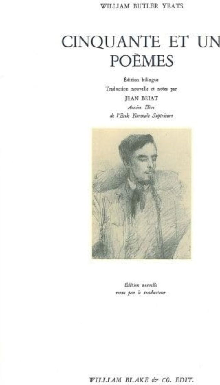 Couverture du livre « CINQUANTE ET UN POEMES » de Yeats William Butler, librairie Les Contes Infusés à Corte