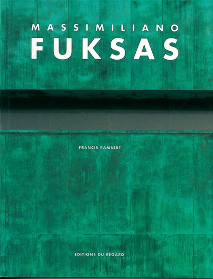 Couverture du livre « FUKSAS MASSIMILIANO » de Francis Rambert, librairie Les Contes Infusés à Corte