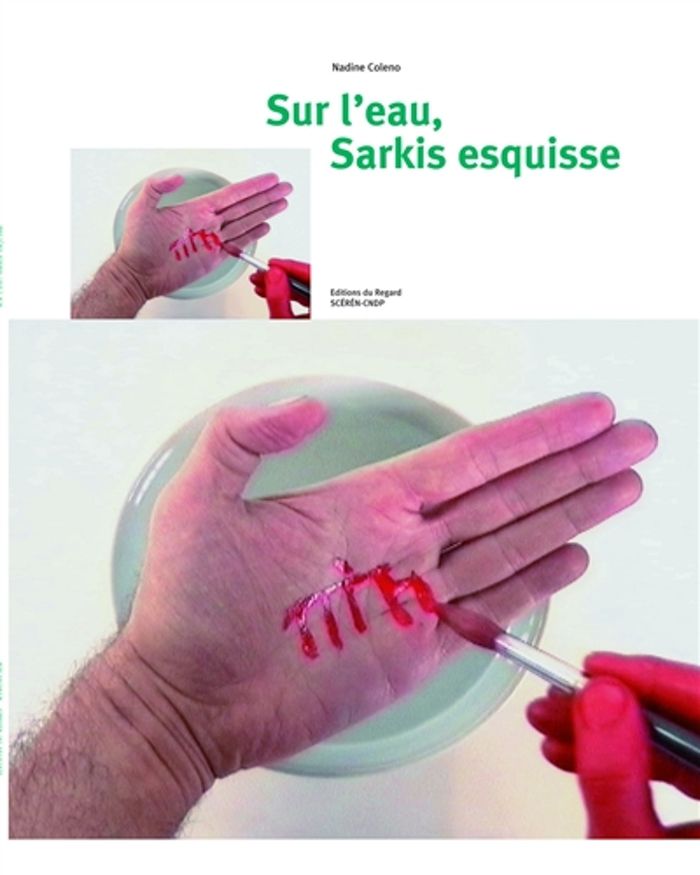 Couverture du livre « SUR L'EAU, SARKIS ESQUISSE » de Coleno/veyrunes, librairie Les Contes Infusés à Corte