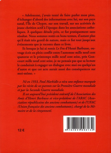 Quatrième de couverture de « 14-18 LES SACRIFIES MASSACRES PAR L'ARMEE FRANCAISE »