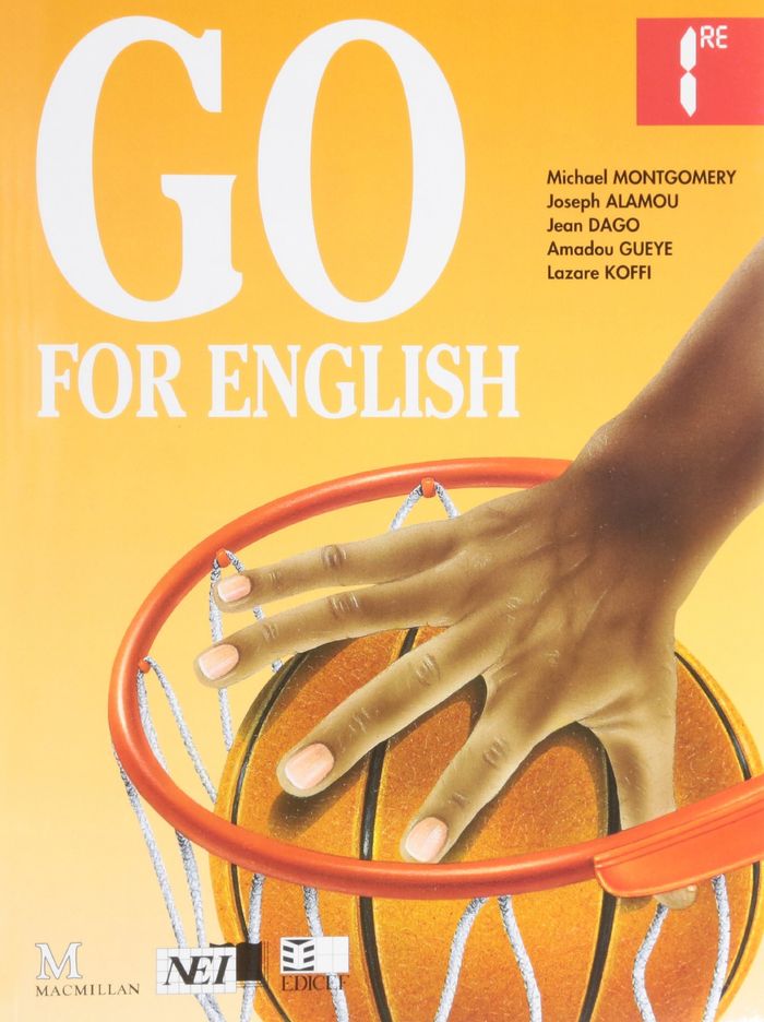 Couverture du livre « GO FOR ENGLISH 1RE (AFRIQUE DE L'OUEST) » de Collectif, librairie Les Contes Infusés à Corte