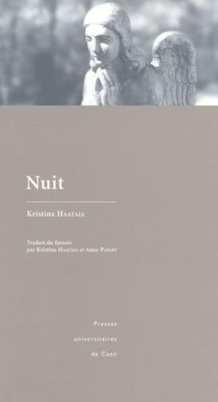 Couverture du livre « NUIT » de Kristina Haataja, librairie Les Contes Infusés à Corte