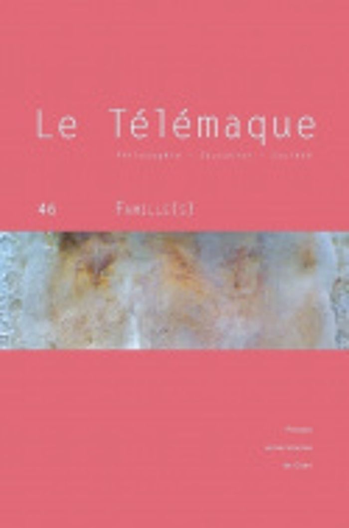 Couverture du livre « LE TELEMAQUE, N  46/2015 » de Alain Vergnioux, librairie Les Contes Infusés à Corte