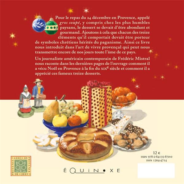 Quatrième de couverture de « TREIZE DESSERTS & QUELQUES PETITES DOUCEURS »